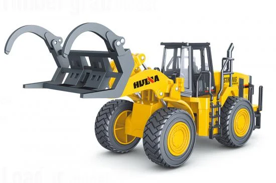 HuiNa 1/40 Diecast Fork Truck Loader Static Model — image 2 of 9
