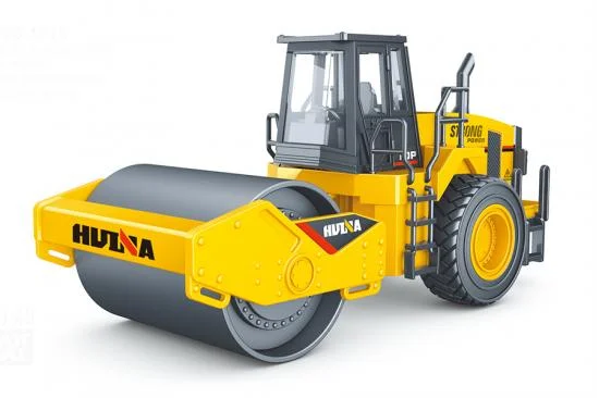HuiNa 1/40 Diecast Road Roller Static Model — image 2 of 7