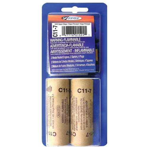Estes Rocket Motors - C11-7 (Pack 2) — image 1 of 2