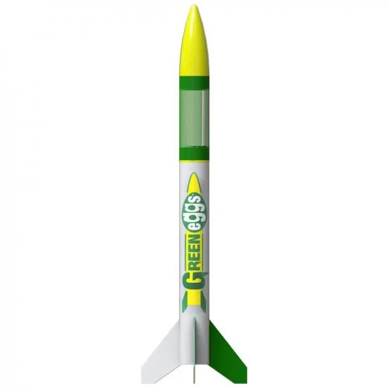 Estes D-ES1718 - Estes Green Eggs Payroad Rocket Kit - Bulk Classroom ...