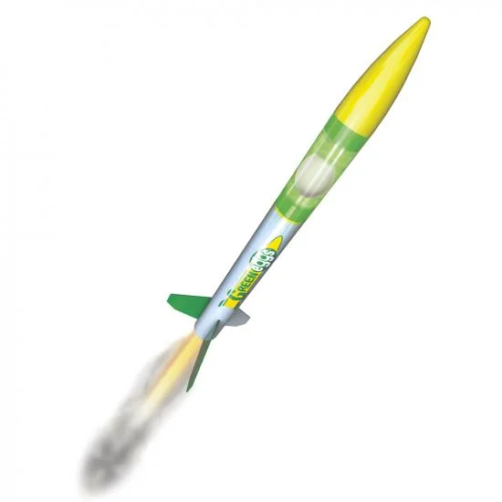 Estes Green Eggs Payload Launcher Rocket &mdash; image 2 of 5
