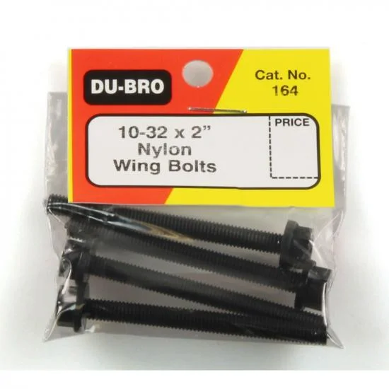 Dubro DB164 10-32 X 2Ins Nylon Wing Bolt (4 Pcs) — image 2 of 2