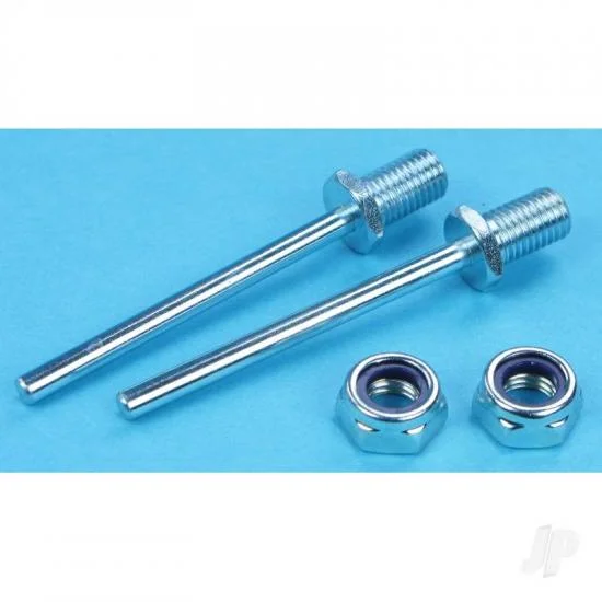 Dubro 2in L x 3/16in diameter Axle Shaft (2 pcs per package) — image 1 of 2