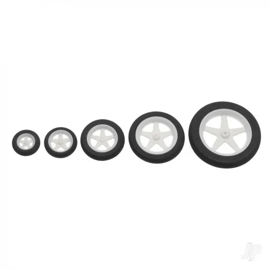 Dubro 2.50in Micro Sport Wheels (1 pair per card) — image 2 of 2