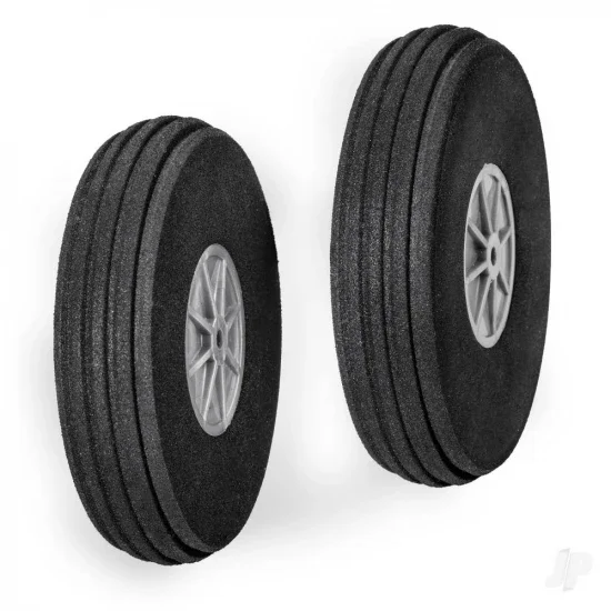 Dubro 2-3/4in Super Slim Lite Wheels (1 pair per card) — image 2 of 3