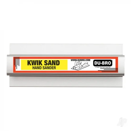 Dubro Kwik Sand Hand Sander 5.5in with (80,150, 220 Grit) — image 2 of 6