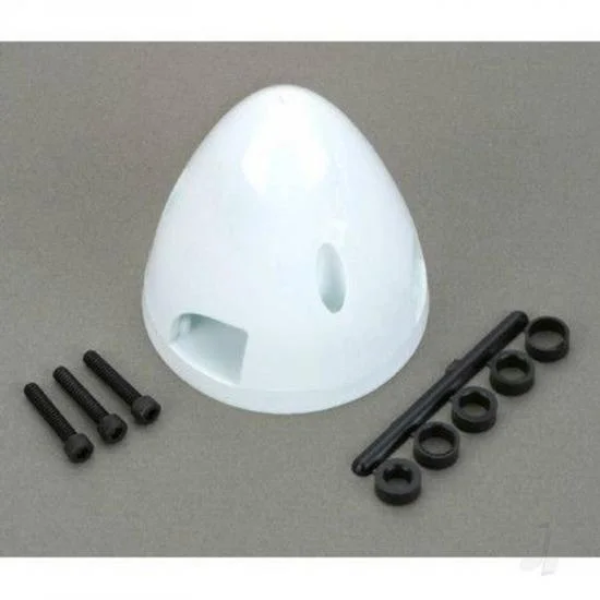 Dubro 2in Three Blade Spinner Black (1 PC per package) — image 1 of 4
