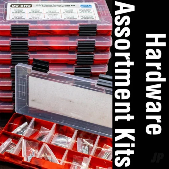 Dubro Standard Hardware Kit Bundle (3 Boxes) — image 1 of 1