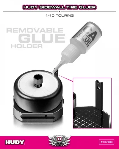 Hudy Sidewall Tire Gluer 1:10 Touring — image 2 of 3