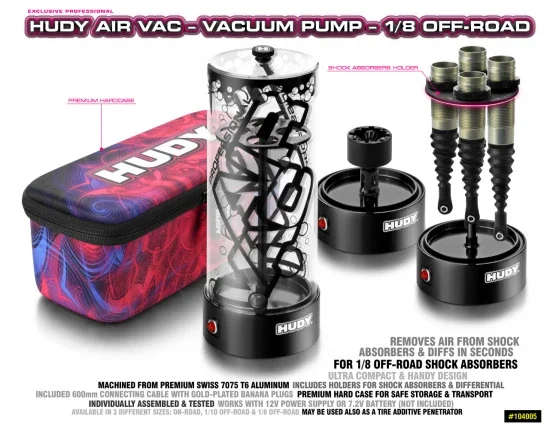 Hudy Air Vac - Vacuum Pump - 1:8 Off Road — image 2 of 5