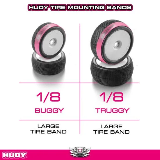 Hudy Tire Mounting Band - Large - Black (4) &mdash; image 3 of 3