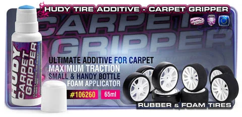 Hudy Tyre Additive - Carpet Gripper - 65Ml