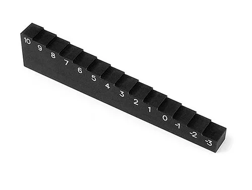 Hudy Droop Gauge -3 to 10mm - For 1:10 Cars (10mm) &mdash; image 2 of 2