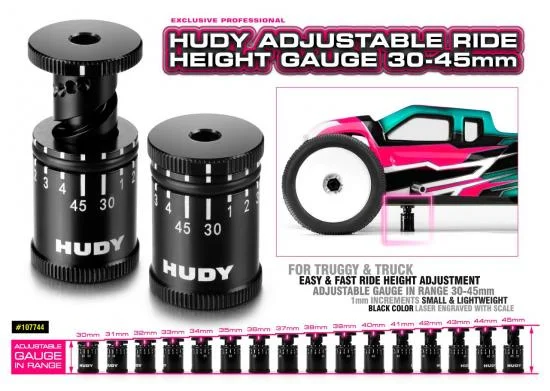 Hudy Adjustable Ride Height Gauge 30-45mm — image 4 of 5