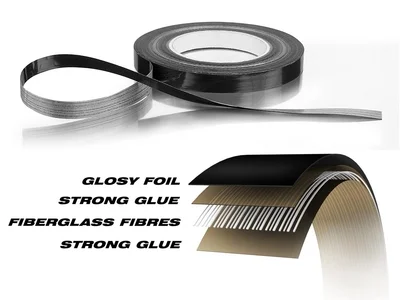 Hudy Fibre Reinforced Tape - Black &mdash; image 2 of 4