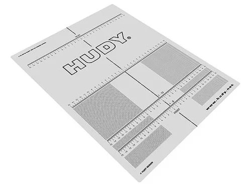 Hudy Set Up Board Decal for 1:8 and 1:10 (#108200)