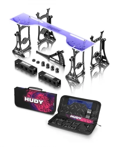 Hudy Set Up Station And Set Up Tools With Carrying Bag - 1:10 Off-Road Cars — image 5 of 7