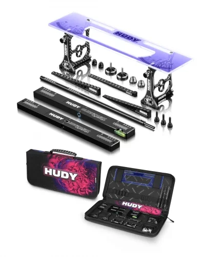 Hudy Set Up Station And Set Up Tools With Carrying Bag - 1:10 And 1:12 Pan Cars — image 5 of 8