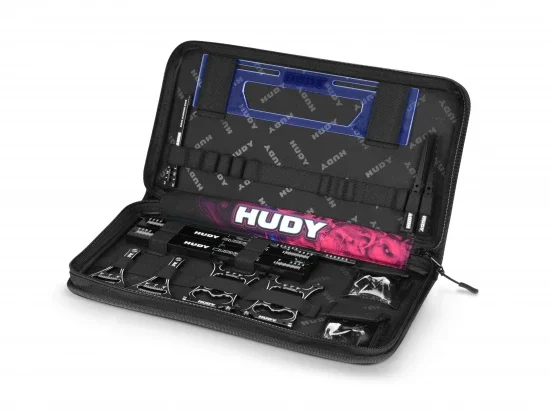 Hudy Set Up Station And Set Up Tools With Carrying Bag - 1:10 Formula Cars — image 3 of 7