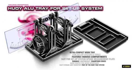 Hudy Aluminium Tray For Set Up System — image 2 of 2