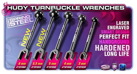 Hudy Spring Steel Turnbuckle Wrench 5.5mm