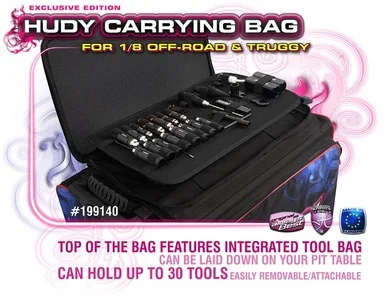 Hudy 1:8 Buggy/Truggy Carry Bag with Tool Bag - Exclusive Edition — image 5 of 10
