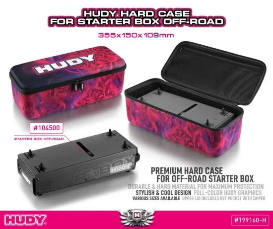 Hudy Hard Case - 355x150x109mm - Starter Box Off Road — image 2 of 4