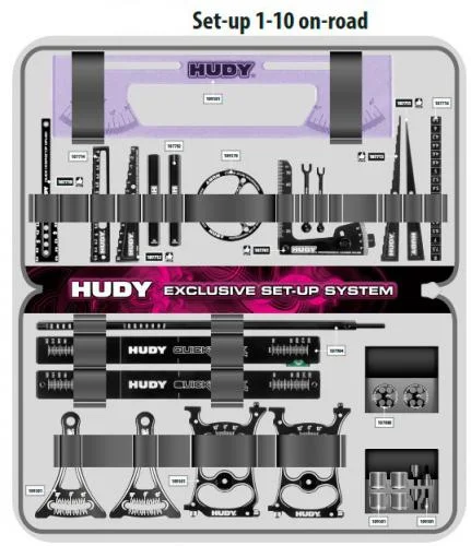 Hudy Set Up System Carry Bag For 1:10 Touring Cars 1:10 And 1:12 Pan Cars 1:10 Formula — image 2 of 9