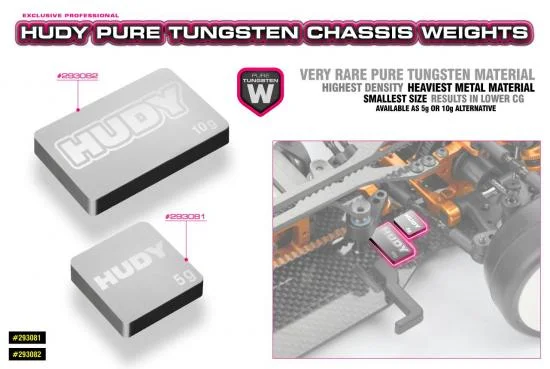 Hudy Pure Tungsten Weight 10G — image 3 of 4