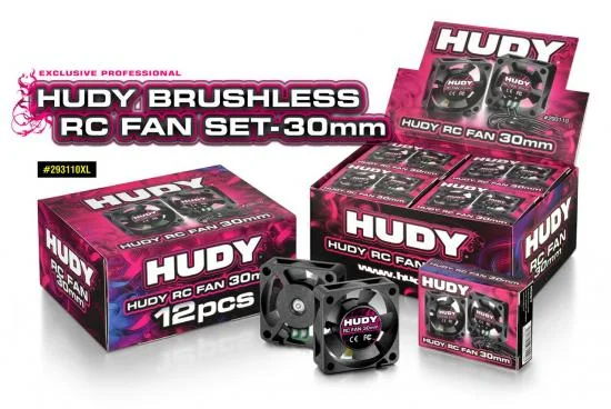 Hudy Brushless RC Fan 30mm - Set Of 12Pcs — image 2 of 2