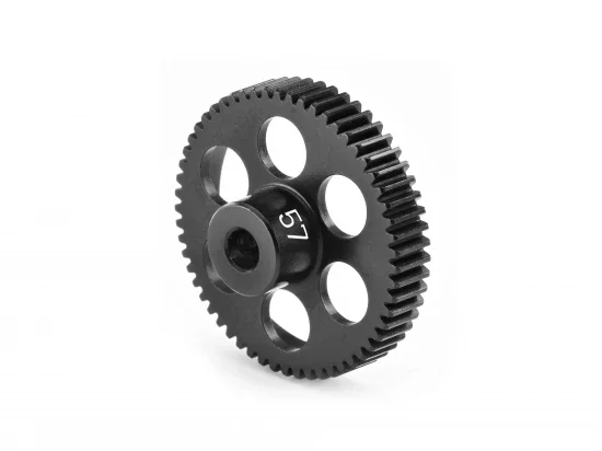 Hudy Aluminium Ultra-Light Pinion Gear - Hard Coated - 57T / 64DP — image 2 of 4