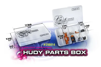 Hudy Hardware Parts Box - 8 Compartments &mdash; image 3 of 4