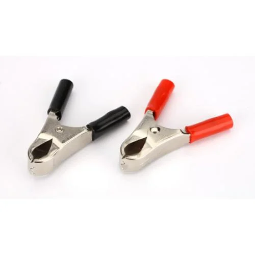 Alligator Clips with 4mm Bullet Jack (2) — image 1 of 3