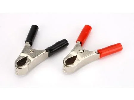 Alligator Clips with 4mm Bullet Jack (2)
