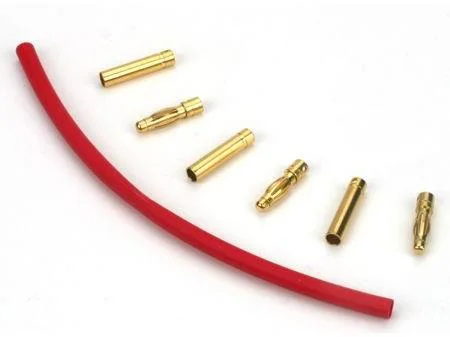 Gold Bullet Connector Set 4mm (3)