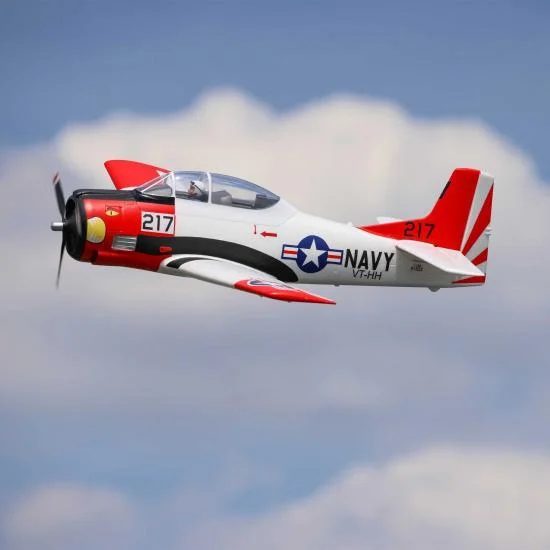 E Flite T-28 Trojan 1.2m With SMART - BNF Basic &mdash; image 10 of 12