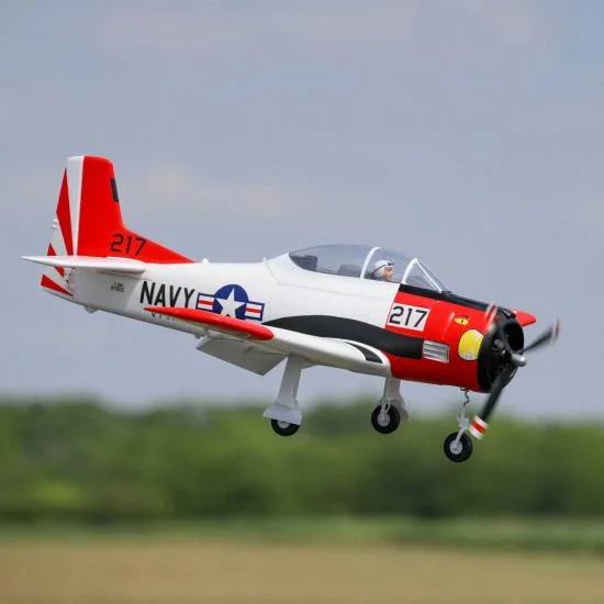 E Flite T-28 Trojan 1.2m With SMART - BNF Basic &mdash; image 9 of 12