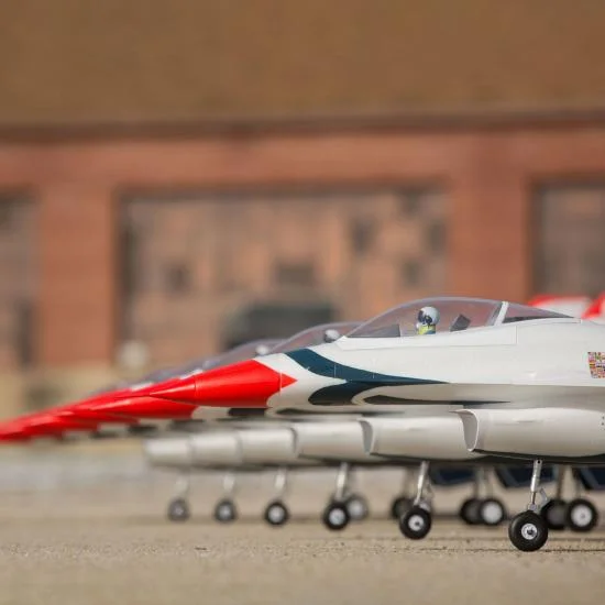 E Flite F-16 Thunderbirds 70mm EDF Jet - BNF Basic &mdash; image 16 of 16
