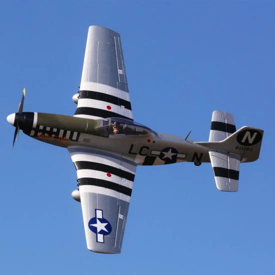 E Flite P-51D Mustang 1.2m AS3X - BNF Basic — image 5 of 16