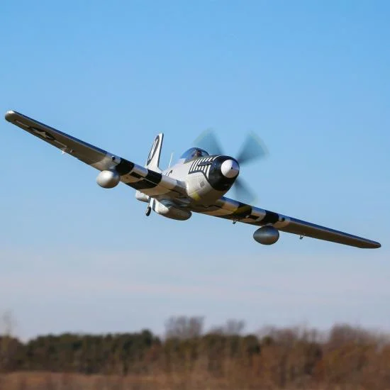E Flite P-51D Mustang 1.2m AS3X - BNF Basic — image 3 of 16