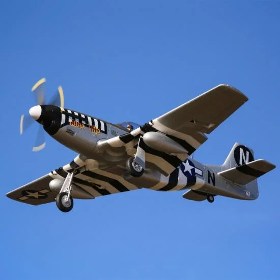 E Flite P-51D Mustang 1.2m AS3X - BNF Basic — image 2 of 16
