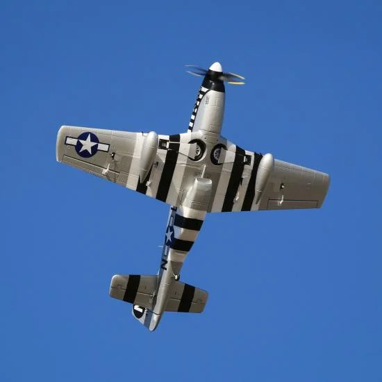 E Flite P-51D Mustang 1.2m AS3X - BNF Basic — image 16 of 16