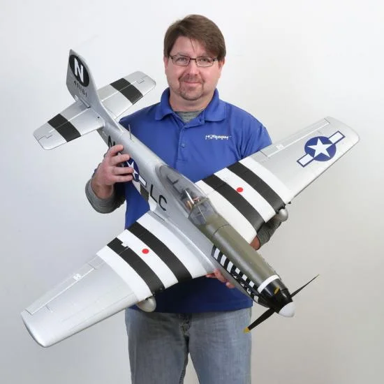 E Flite P-51D Mustang 1.2m AS3X - BNF Basic — image 15 of 16