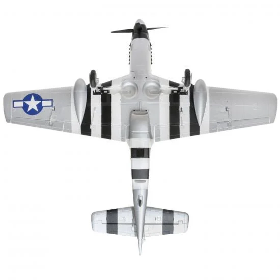 E Flite P-51D Mustang 1.2m AS3X - BNF Basic — image 9 of 16
