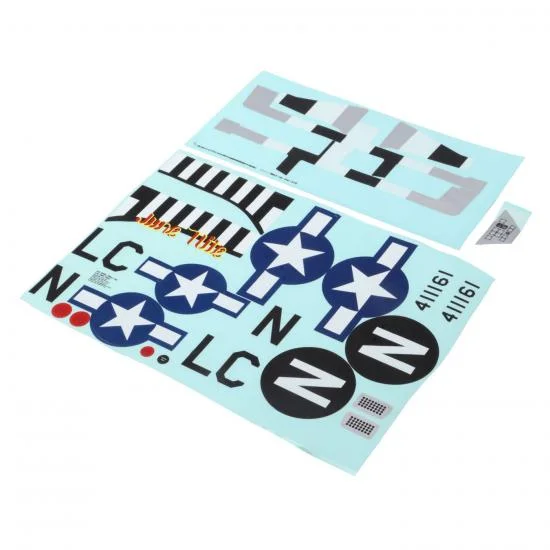 Decal Sheet: P-51D 1.2m — image 1 of 2