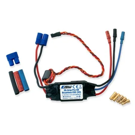 E Flite 30 AMP Pro Switch Mode BEC Brushless ESC (V2) — image 1 of 2