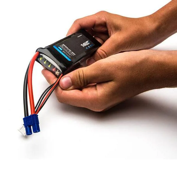 E Flite Thrust VSI LiPo With LED Indicator - 14.8V 4S 3200mAh 40C - EC3 Connector