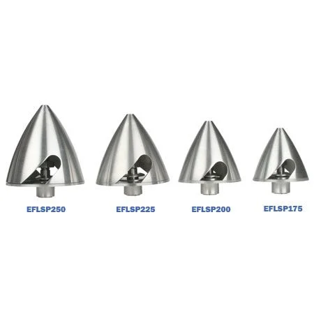 EP Aluminium Spinner 50mm 2.00inch with 4mm & 5mm Collets