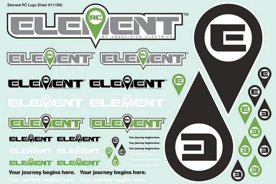 Element RC Element Decal Sheet &mdash; image 2 of 2