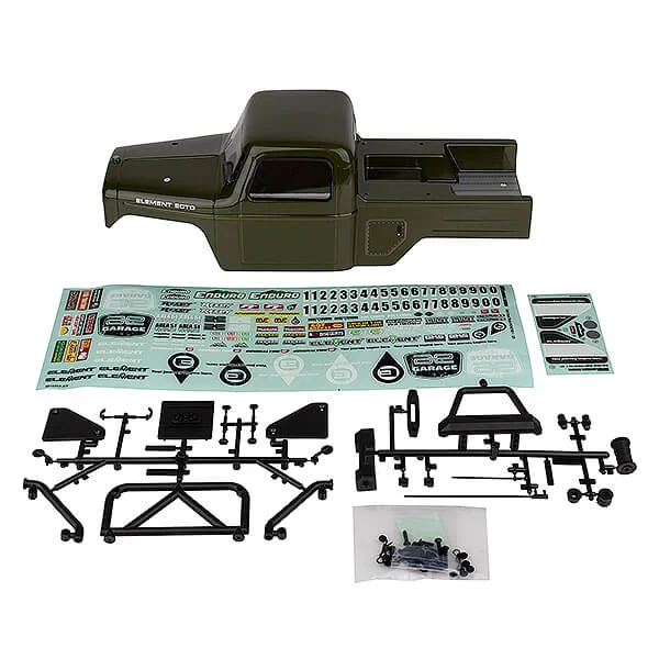 Element RC Enduro Ecto Body Set (325mm W/B) - Green